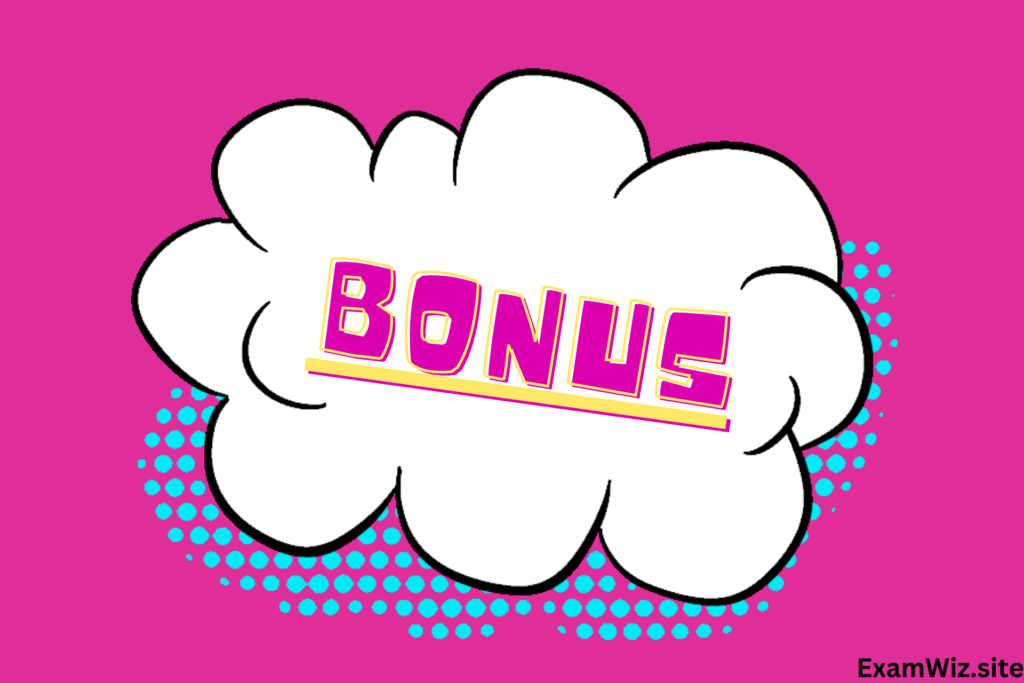 bonus questions for exams