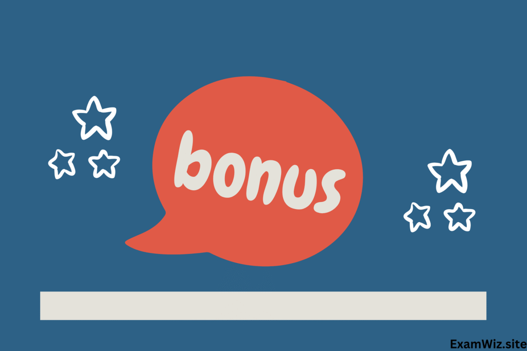 bonus questions in exam